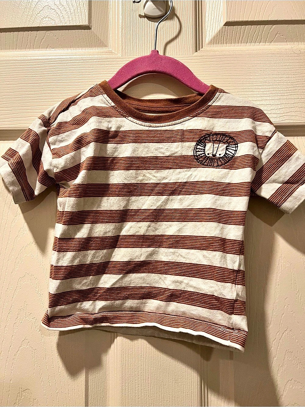 Carter’s Toddler Boys Striped Lion T-Shirt Size 18M